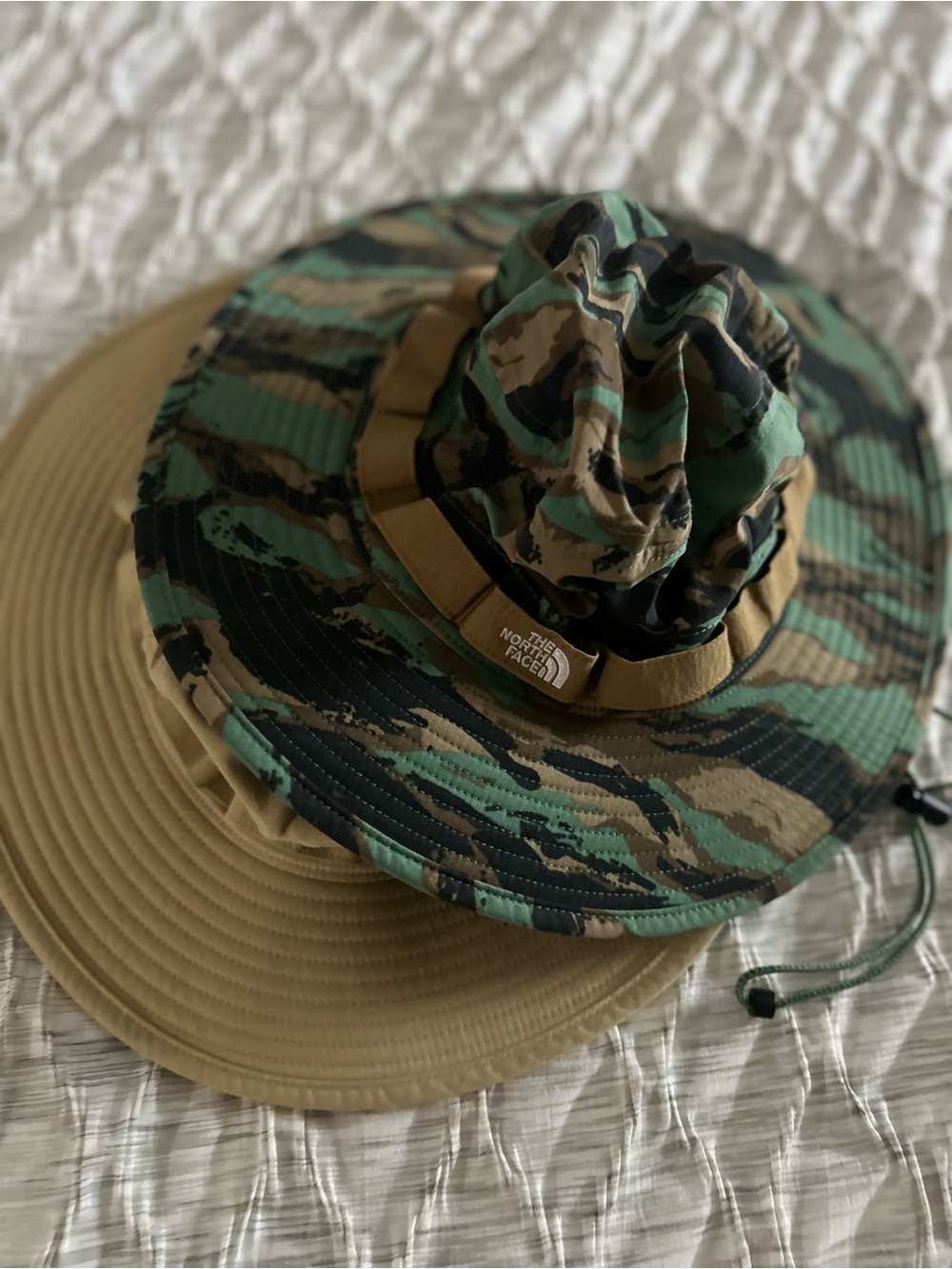 The North Face Camouflage Boonie Hat - Green & Brown
